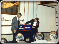 Making Hewlett Packard Laser Jet IV appear at World Premier.